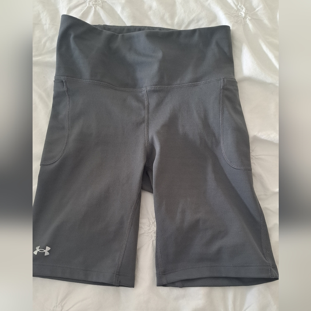 Under Armour Gray Bike Shorts
